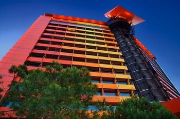 Hotel Front - Evening or Night